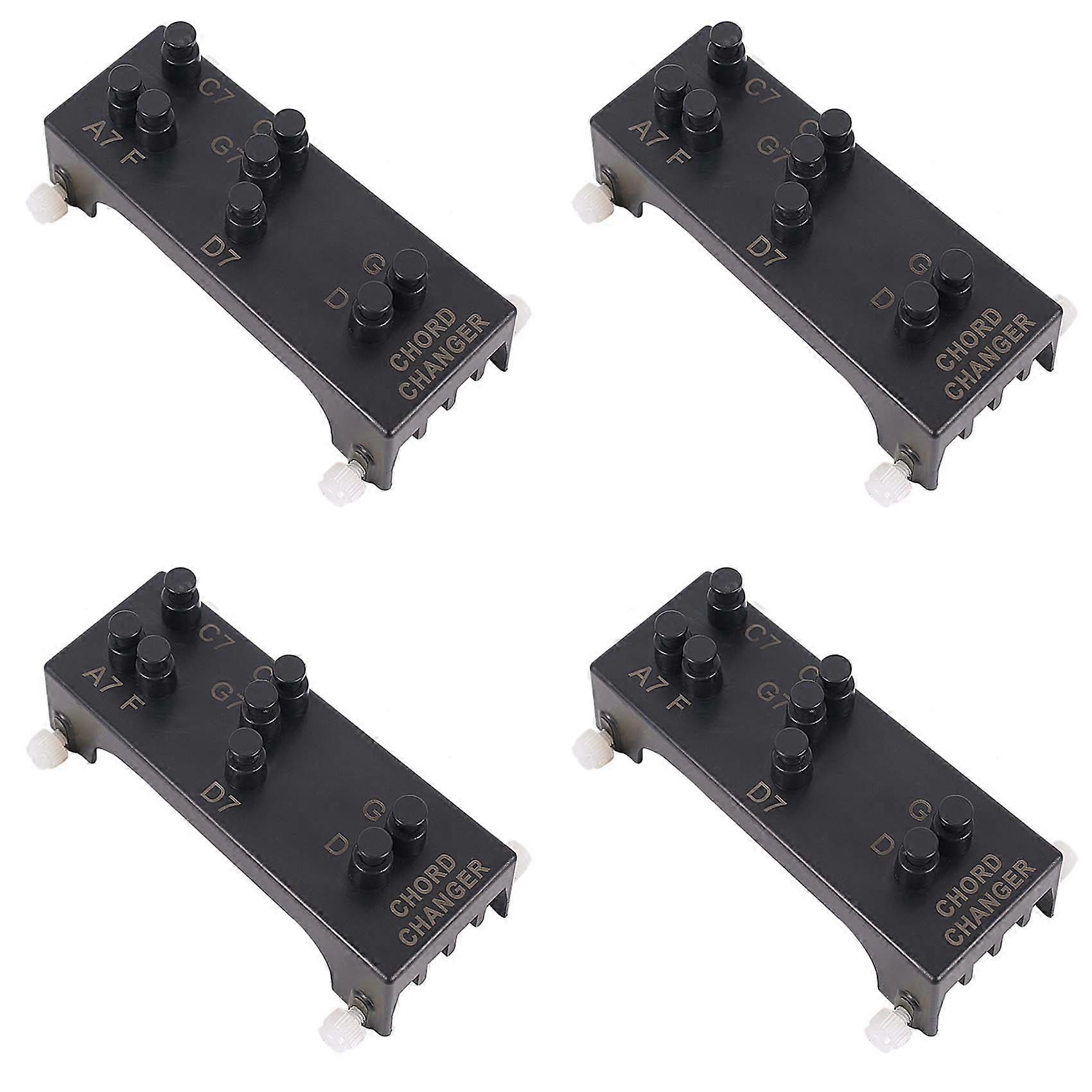 4X Ukulele Chord Changer,Ukulele Aid Learning System Teaching Aid for Beginner