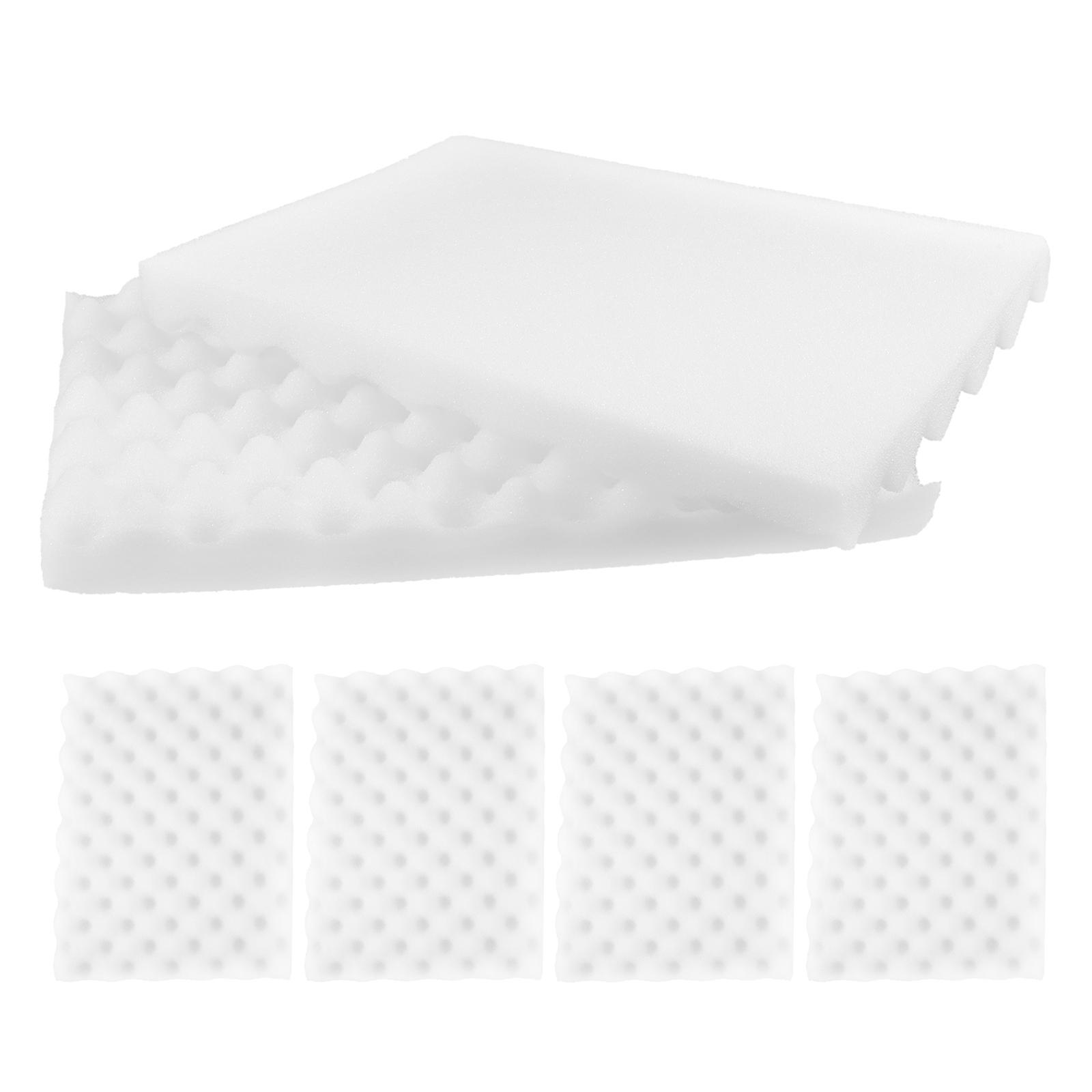 Cake Decorating Fondant Shaping Sponge Pad for Model Shaping 6Pcs White