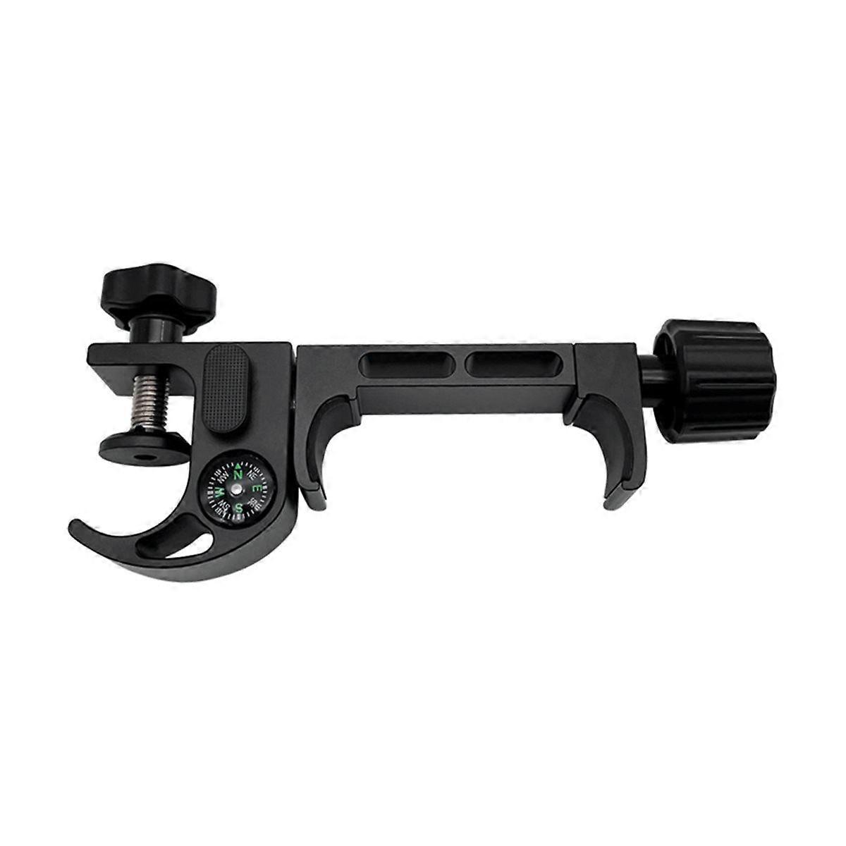 Universal GNSS GPS Pole Clamp with Compass &Open Data Collector Cradle Pole Holde