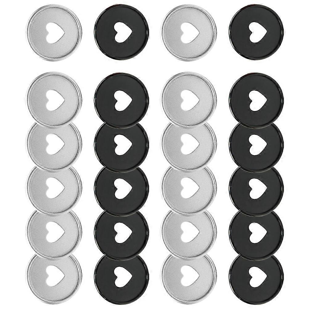 Planner Binding Tools Loose-Leaf Discbound Discs with 24Pcs for Notebooks
