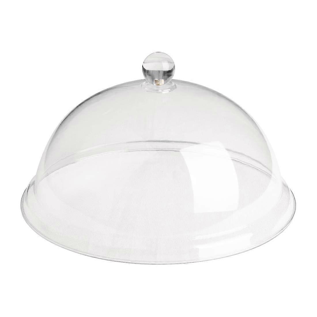 Clear Acrylic Cake Display Cover Dome Stackable Dishwasher Safe Pastry Protection Lid for Buffet