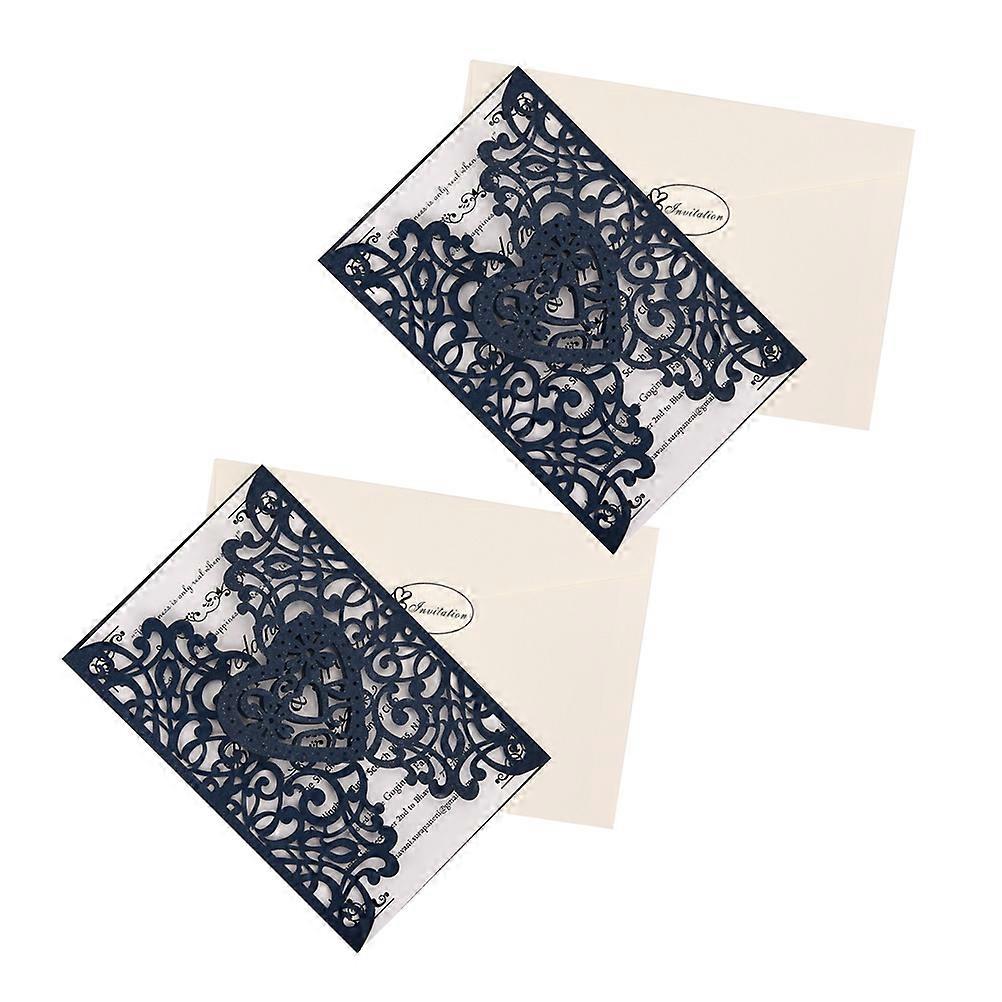 Romantic Wedding Invitations Wedding Invitation Cards with Envelopes 10Sets