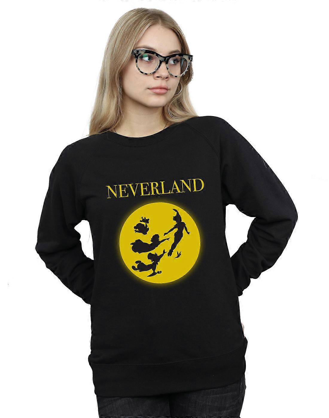 Disney Women's Peter Pan Moon Silhouettes Sweatshirt