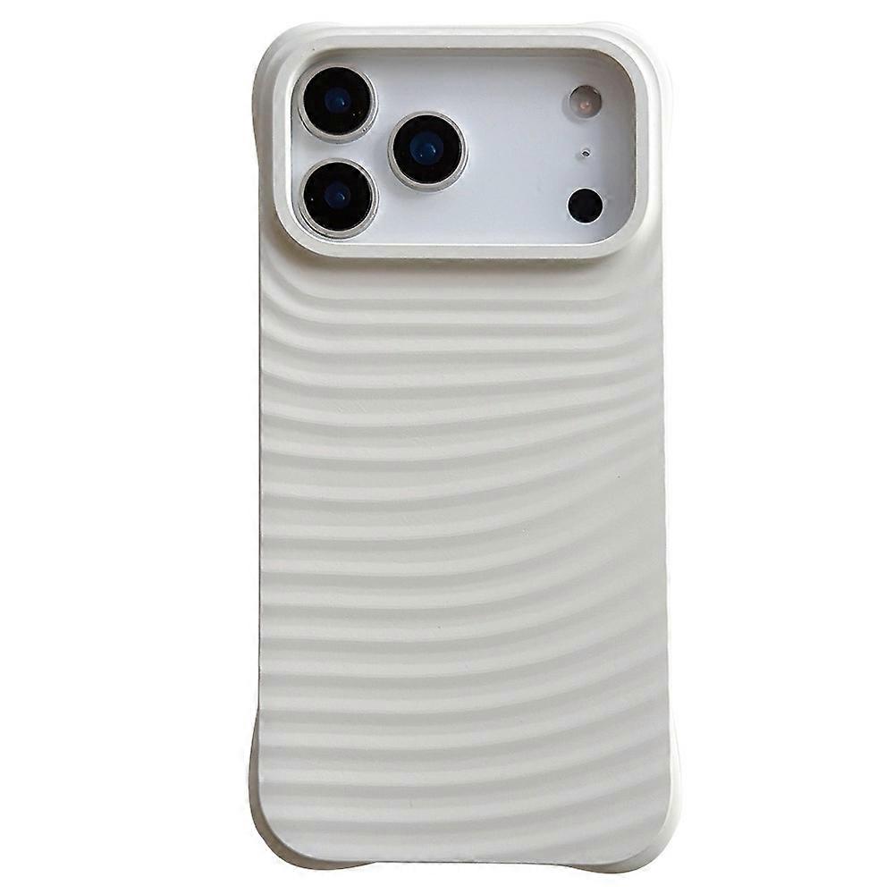 Compatible For iPhone 17 Pro Max Case Wave Pattern Liquid Silicone Shockproof Phone Cover