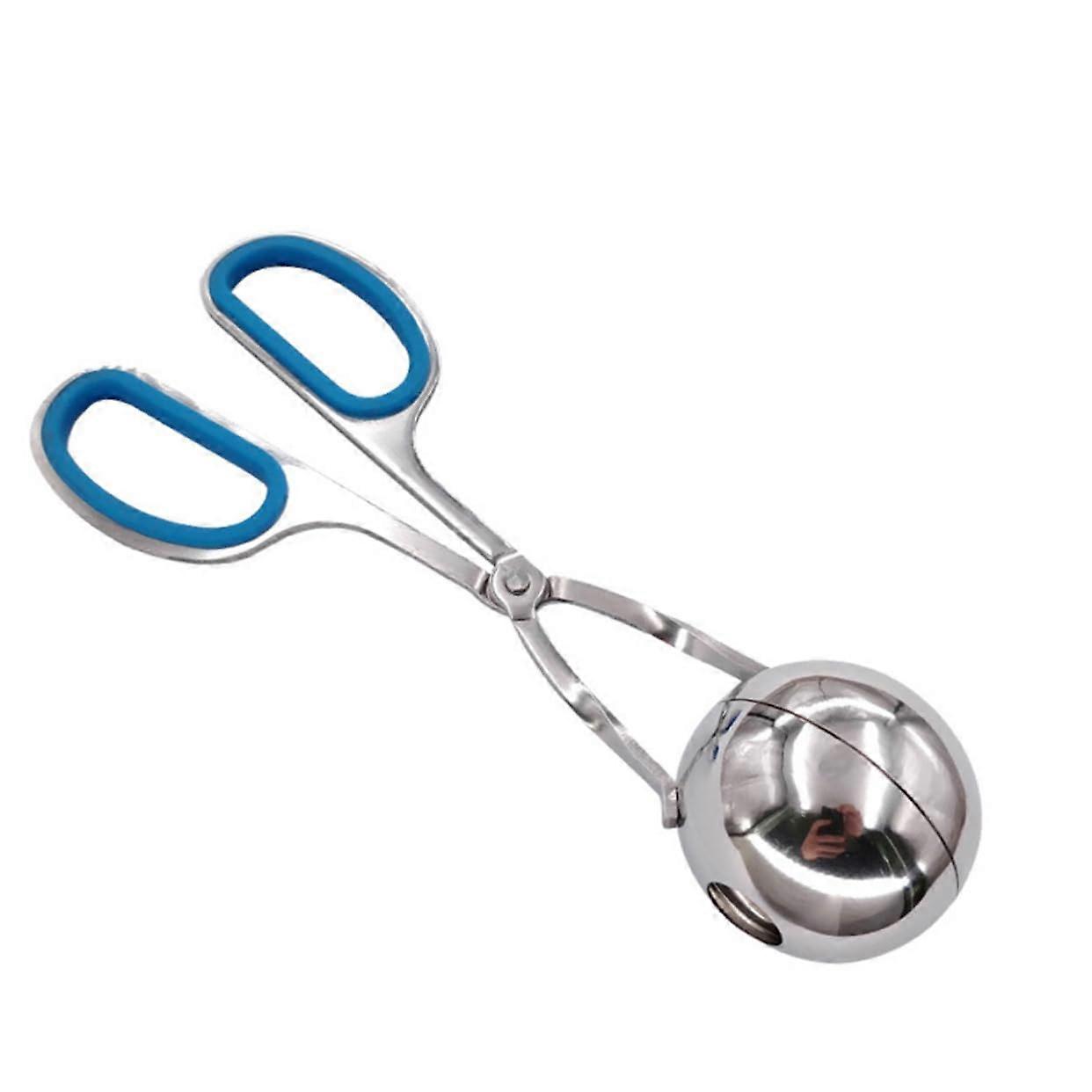 Stainless Steel Meatball Maker Clamp Mold for Quick and Even Ball Shaping Kitchen Tool