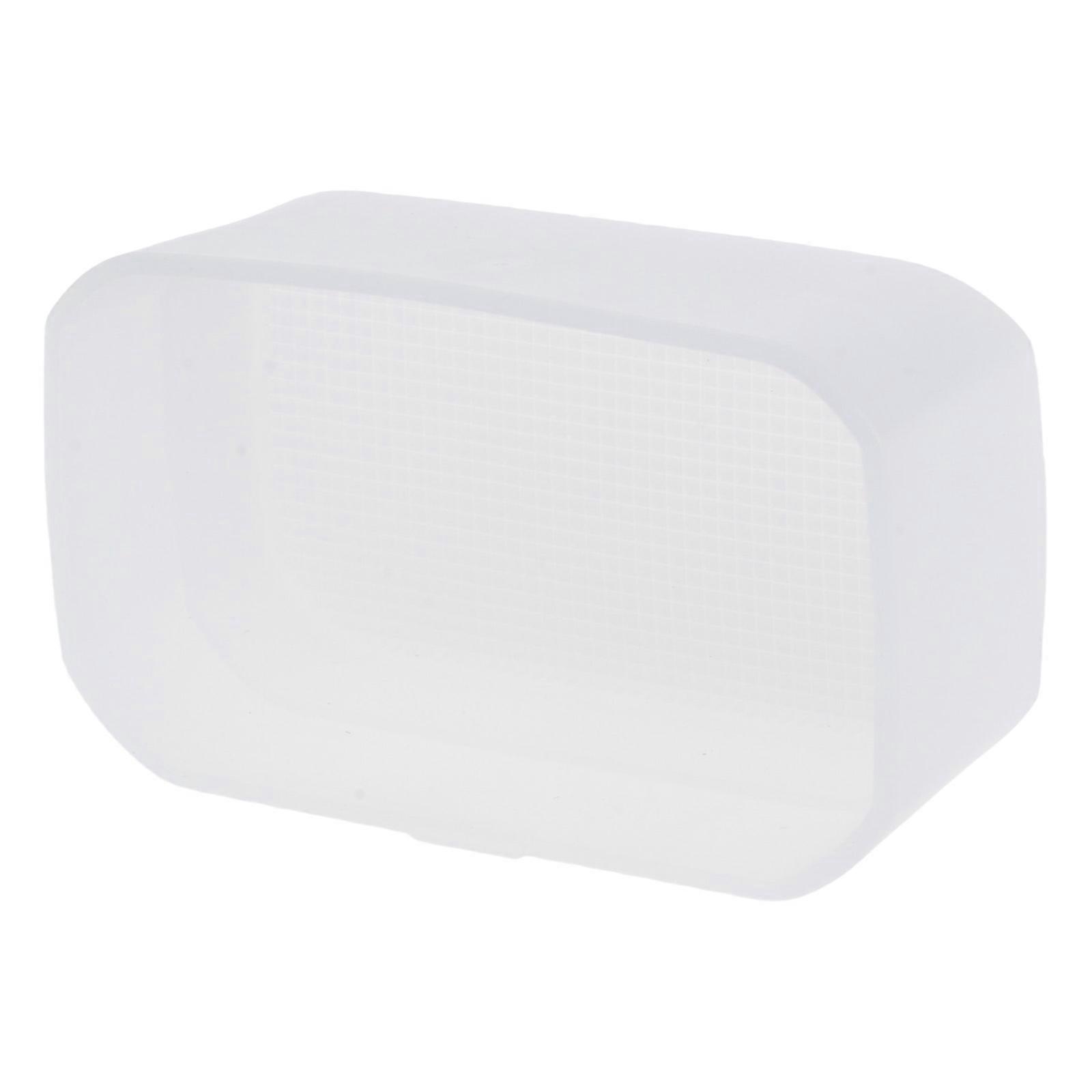 Flash Diffuser Bounce Light Diffuser for V480 Hot Shoe Mount Camera Photography Softbox Professional Recording  White