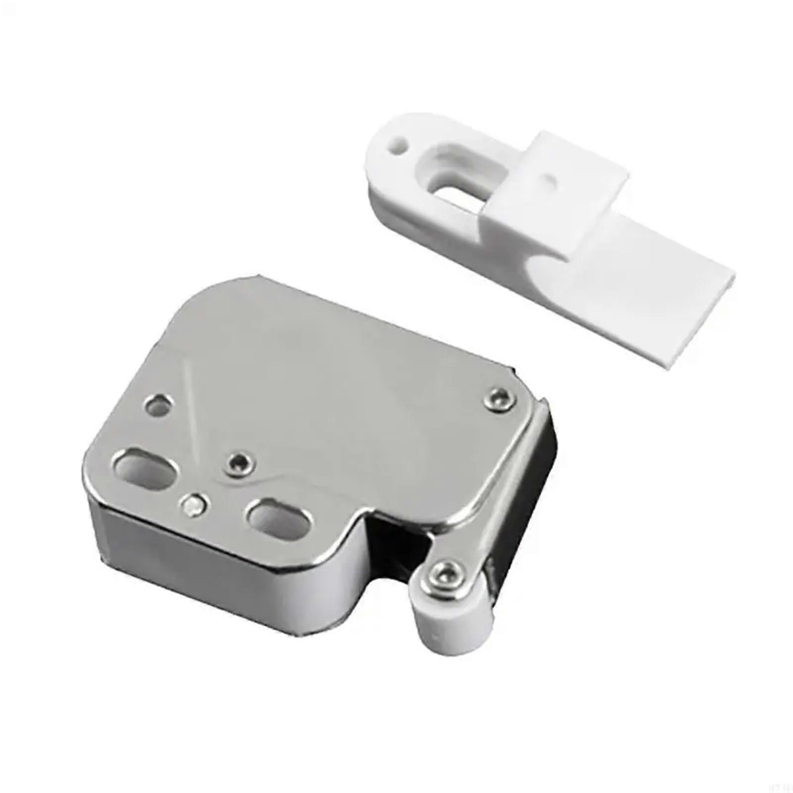 Push to Open Cabinet Latch 20Pcs Self Locking Drawer Catch for Handleless Cabinets and Doors