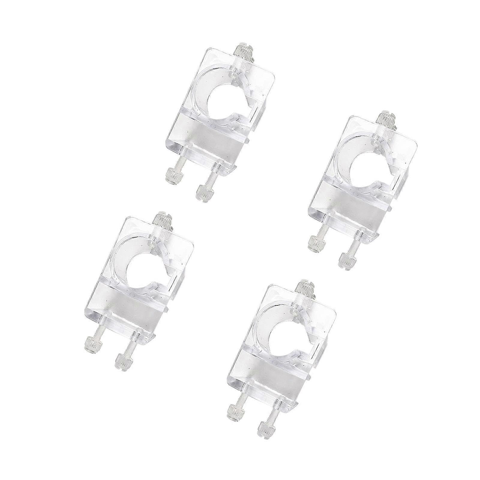 Aquarium Hose Holder Clamp Set Adjustable Angle Height Fits Multiple Tank Types 27mm