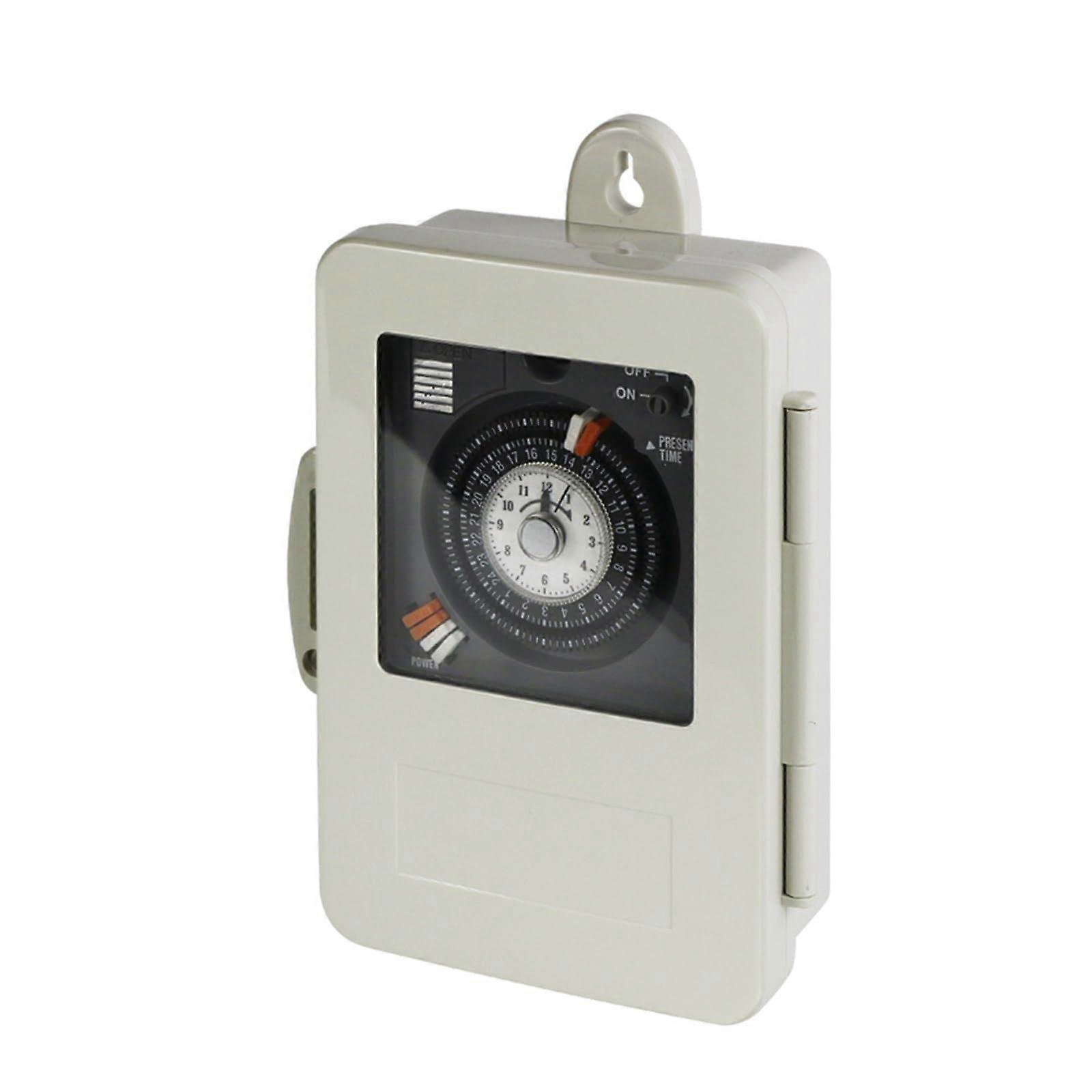 TB330 DIN Rail Programmable Timer Switch 30A 250VAC Mechanical Time Controller for Industrial Use