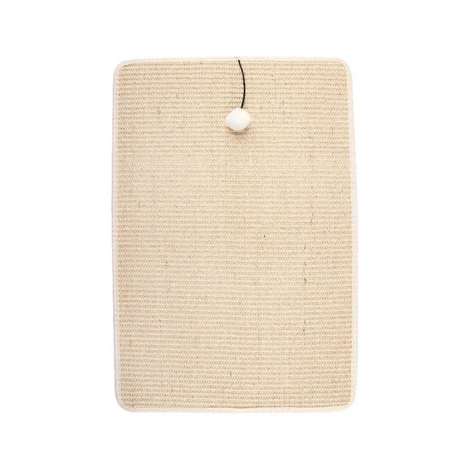 Cat Scratching Board with Replaceable Pad, Wear Resistant Furniture Protector for Small Cats