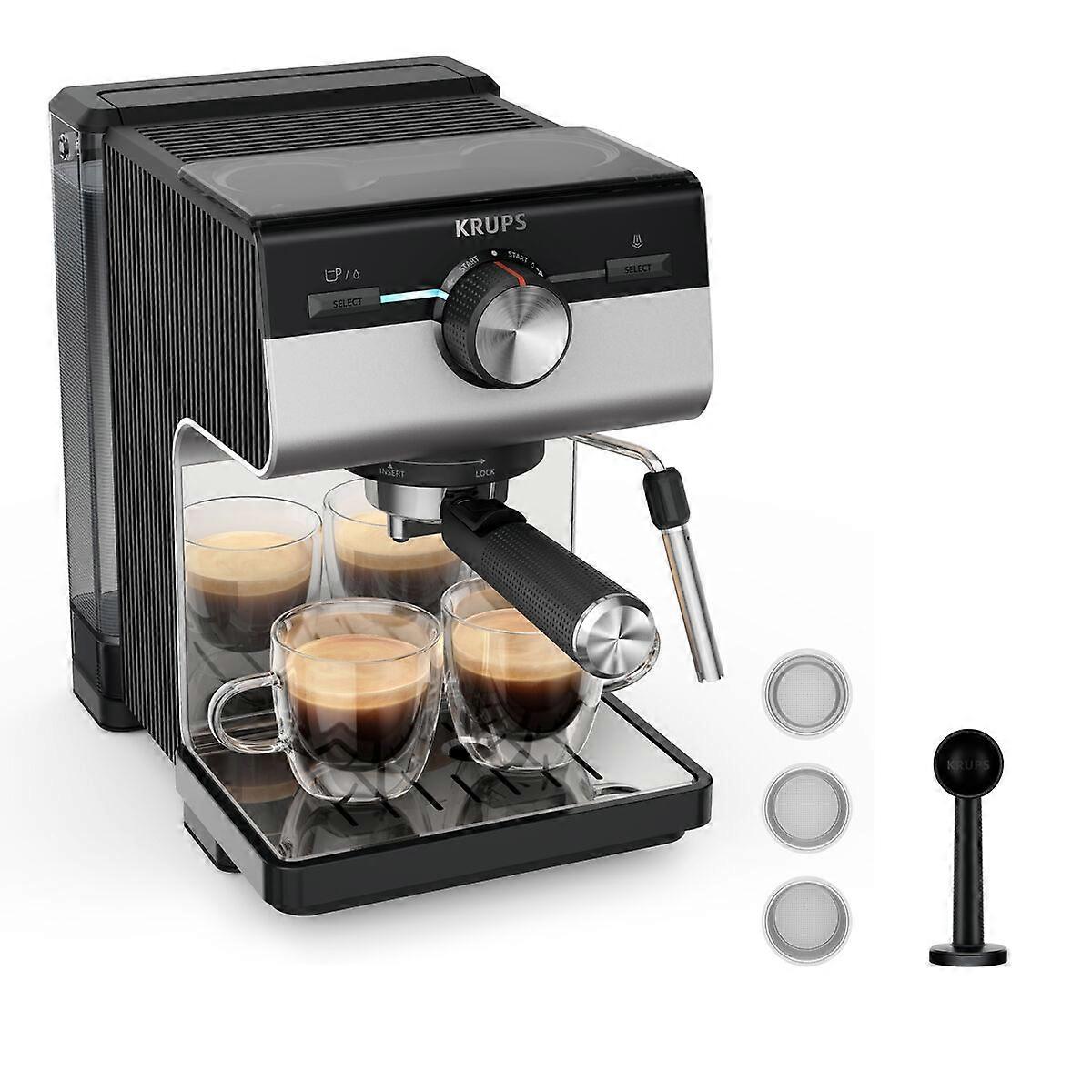 Express Manual Coffee Machine Krups XP384E10 50 W