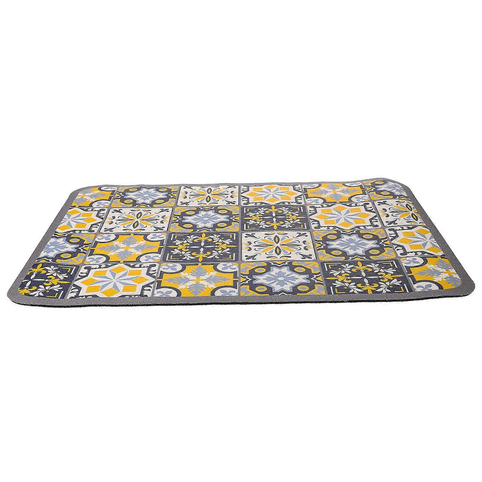 Water Absorbing Mat Simple Style Kitchen Use 40.00X30.00X0.30CM Polyester 1Set