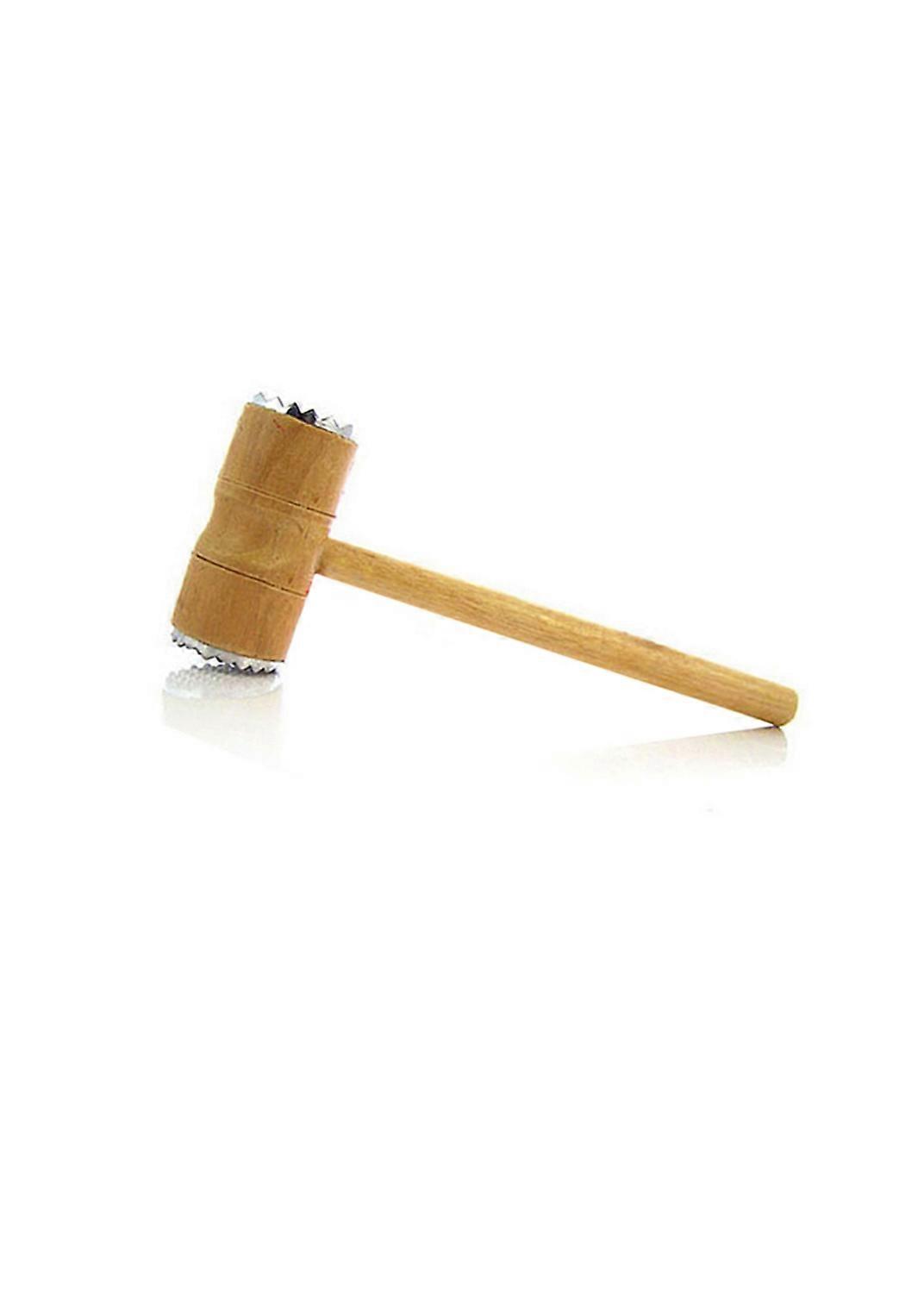 Meat Tenderizer Hammer Wooden Handle for Tenderizing Cooking Tool