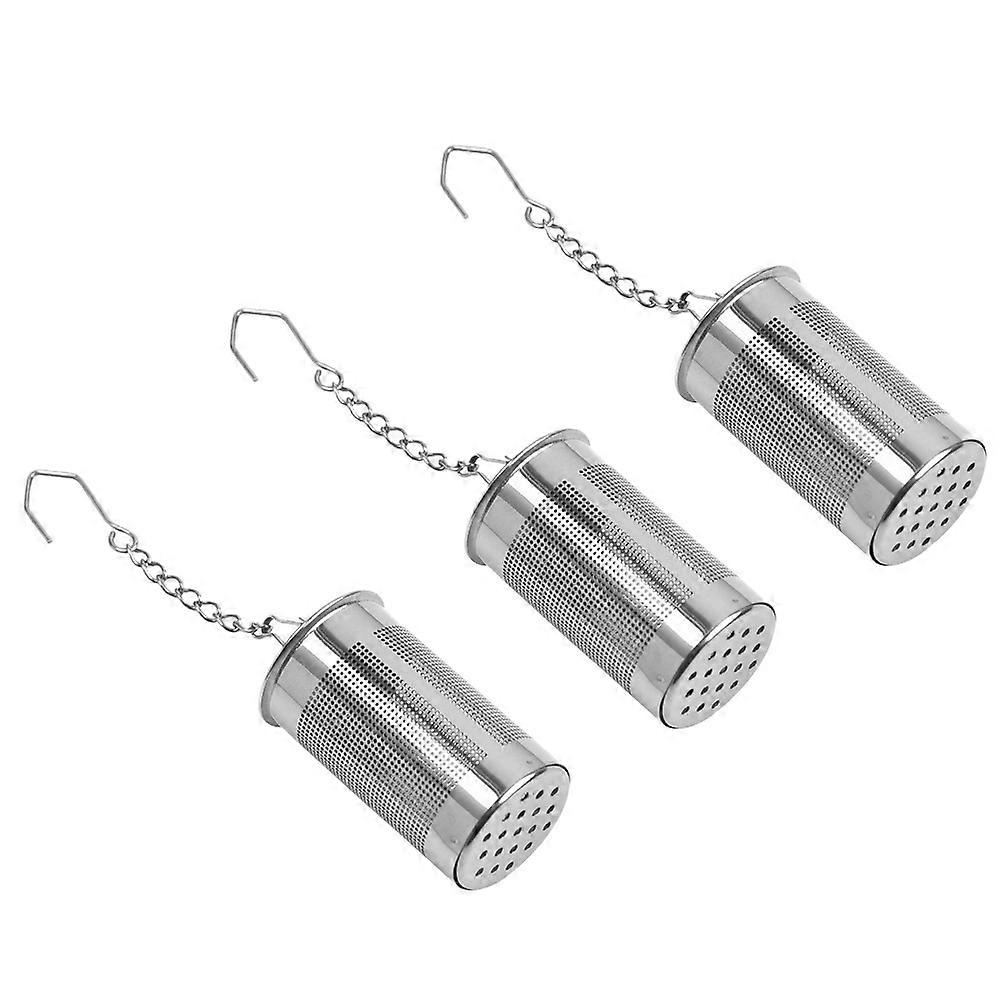 Creative Tea Infuser Filter Stainless Steel Tea Strainer 3Pcs for Home Use