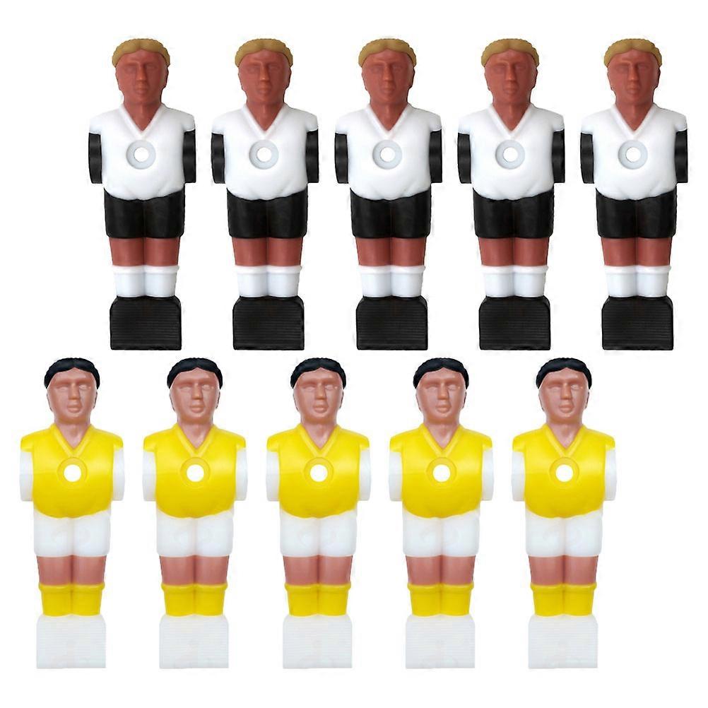 Foosball Player Figures for Table Football Replacement 20Pcs Assorted Color