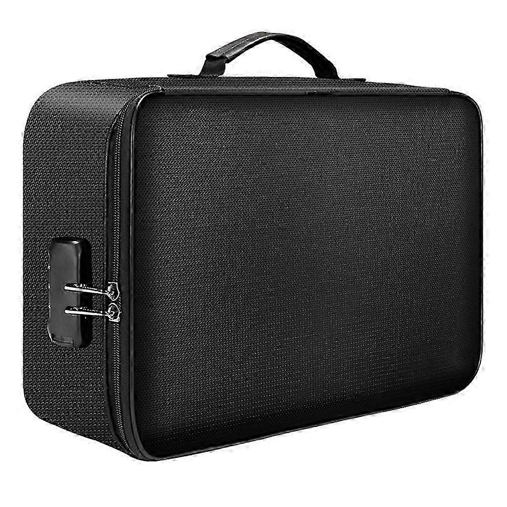 Fireproof Document Storage Bag, Multi-Layered, Large-Capacity, Multi-Functional Box for Home Use and Certificate