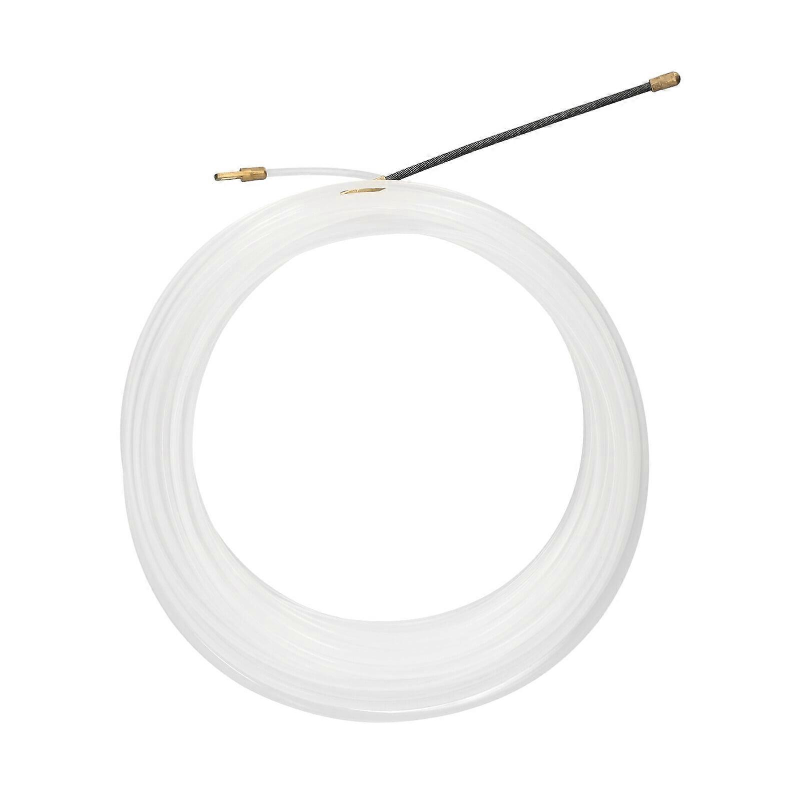 Wall 15m Fish Tape Wire Puller Cable Pulling Tool Through Wall ABS Plastic Wire Threader Electrical Wires Running Puller For Drywall Ceiling Conduit