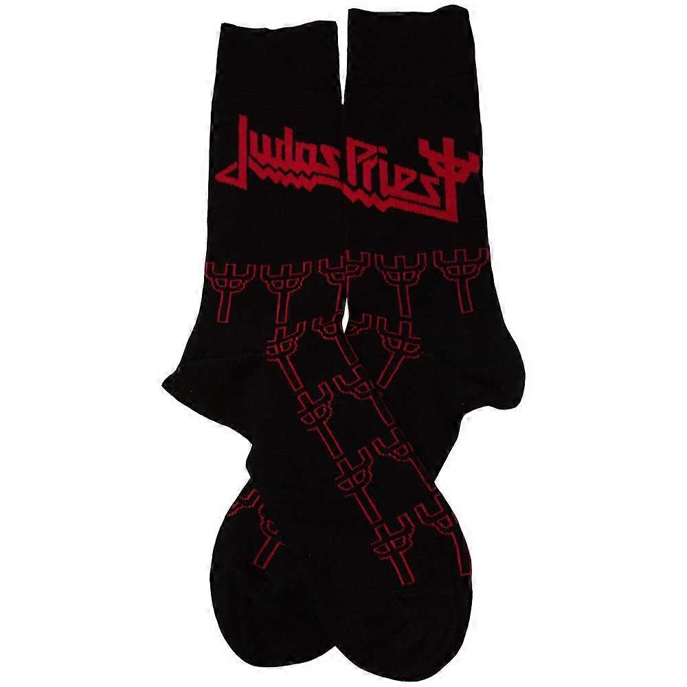 Judas Priest Trident Pattern Ankle Socks