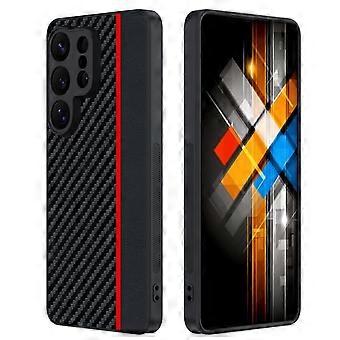 For Samsung Galaxy S26 Ultra 5G Ultra-Thin Carbon Fiber Texture Phone Case