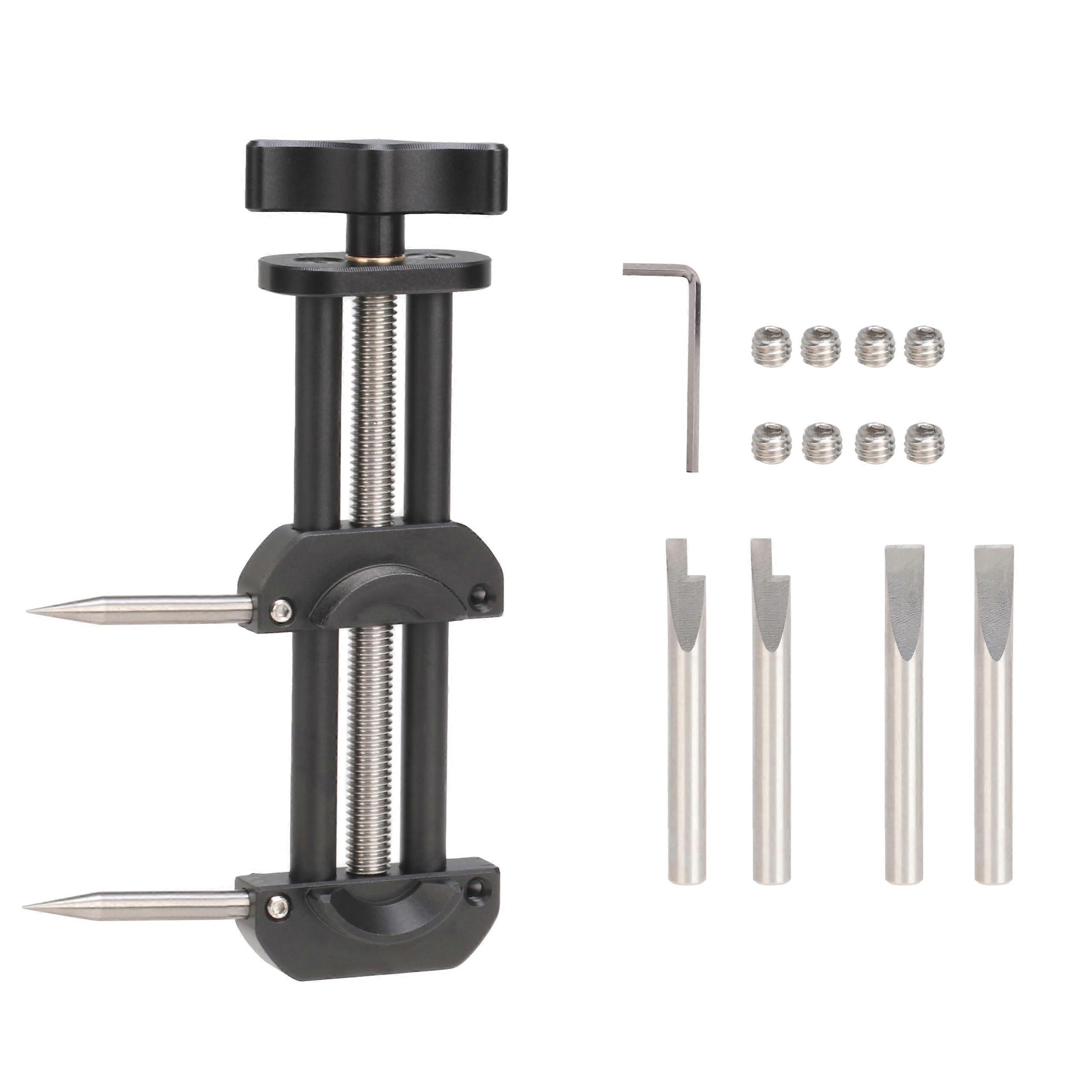 Camera Lens  Tool with Adjustable 1290mm Jaw, Three Interchangeable Tips and NonSlip Grip