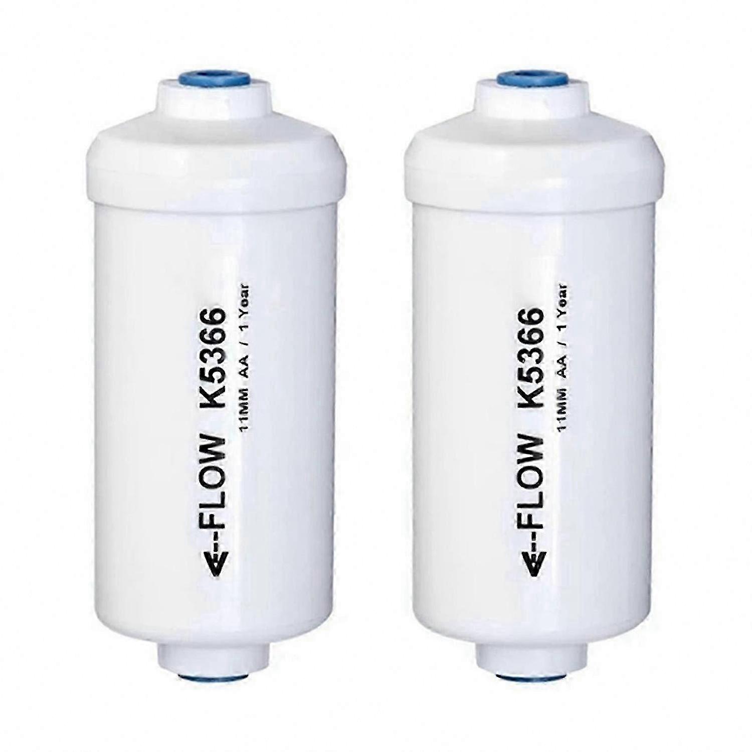 2-pack fluorfilter kompatibla med K5366 vattensystem