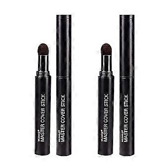 1-2 Pc Hairline Powder Filler Stick Root Cover Up Instant Hair Filling Shadow.. (2 Pack, #1 Black)  #1 Black  1 Ounce (Pack of 1)