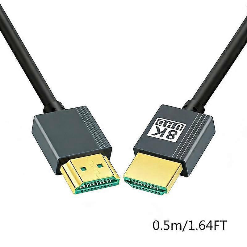 HDMI high-definition cable 2.1 version 8K video cable computer TV projector connection cable
