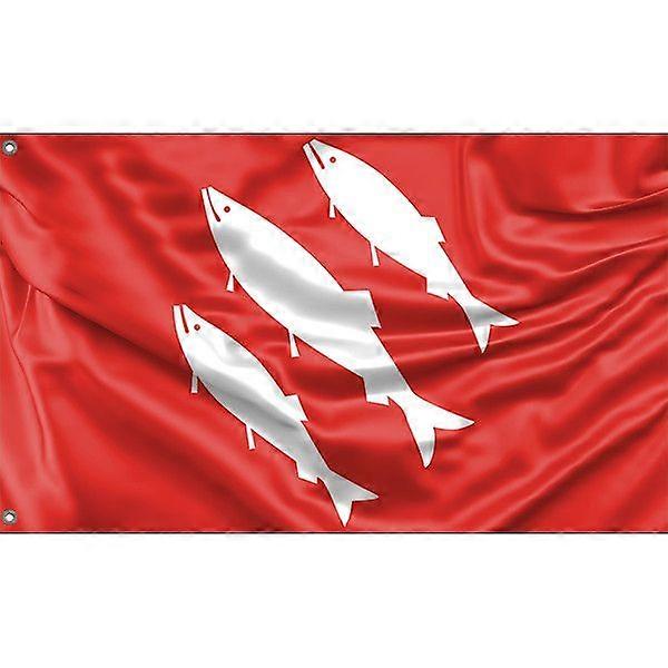 Flora Norwegen Flagge A3709