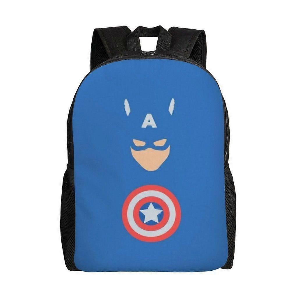 K97 Captain America Versatile Backpack Washable casual style School Student Backpack Trendy Oxford Cloth Computer Bag Unisex