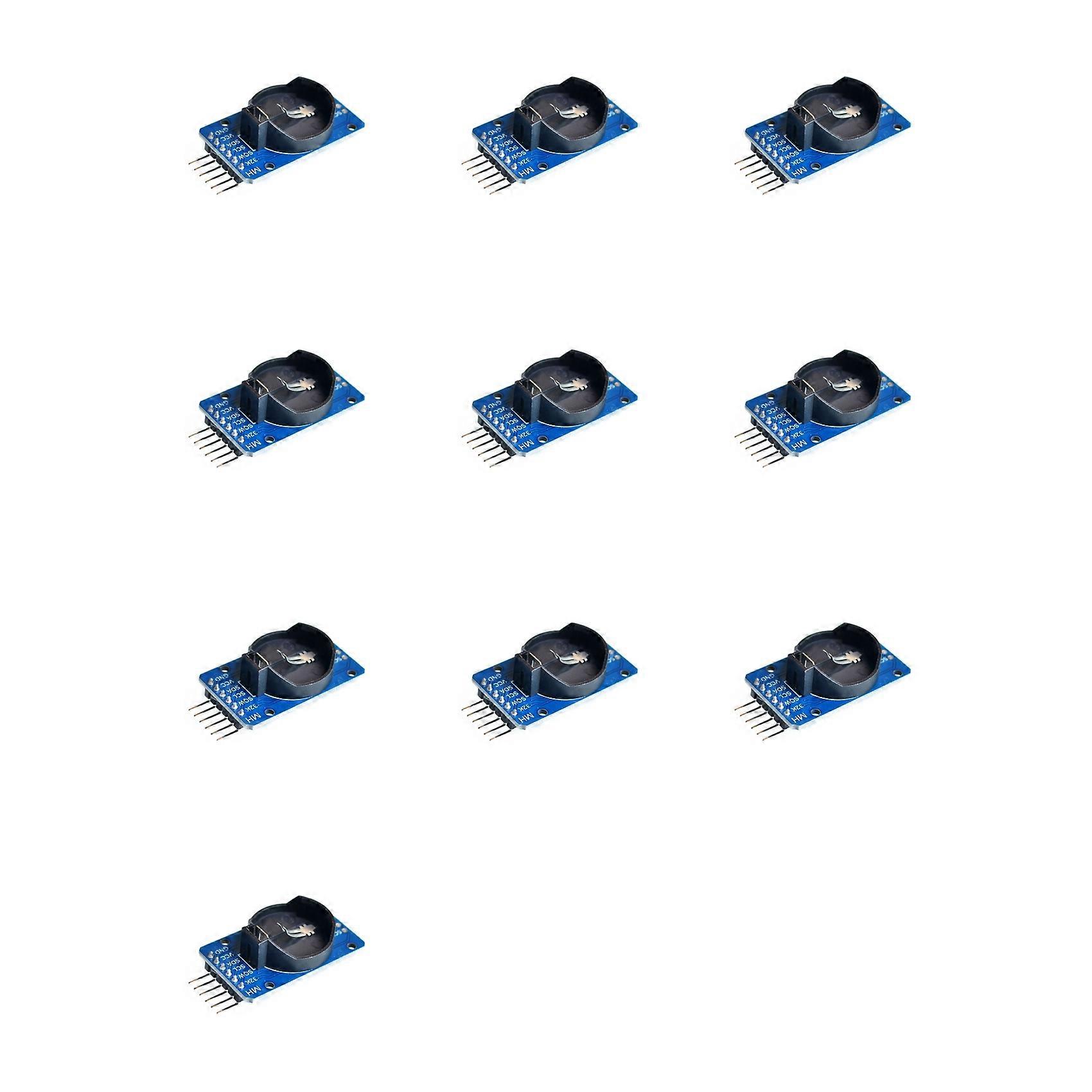 10X DS3231 AT24C32 IIC Module Precision Clock Module Memory 3.3V/5V Temperature Sensor Portable Module
