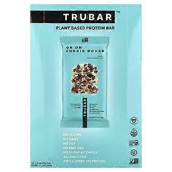 Trubar, Proteinriegel auf pflanzlicher Basis, Oh Oh Cookie Dough, 12 Riegel, je 50 g (1,76 oz)