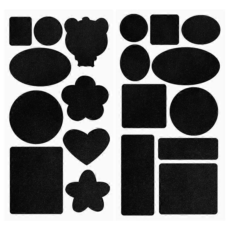 Dunkläder Nylon Rep Patches,- Fa Patchches,6st