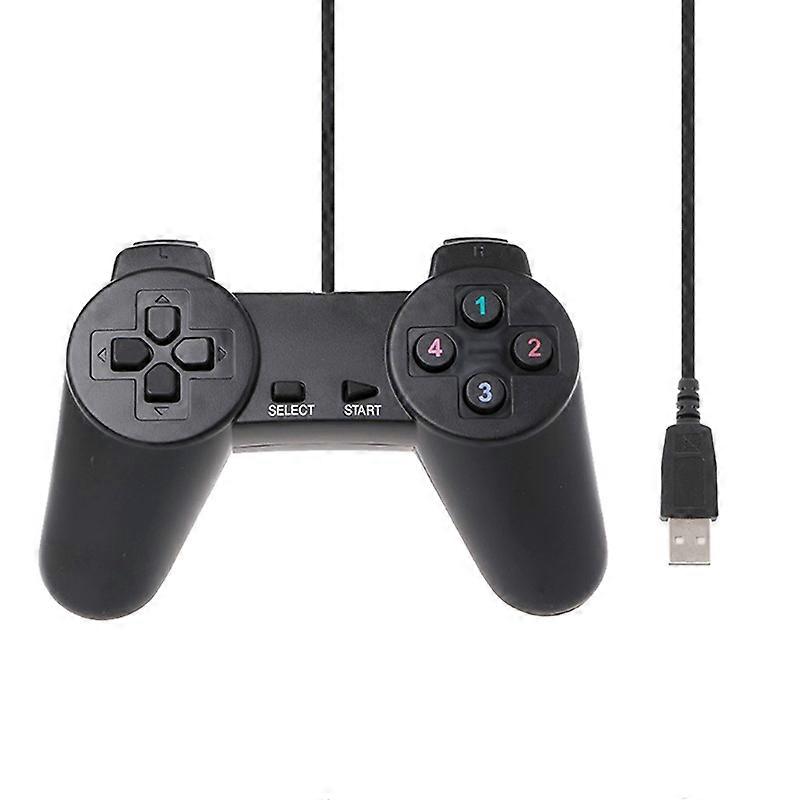 2.0 Wired Multimedia Gamepad Gaming Joystick Joypad Wired Game Controller compatible with Laptop Computer