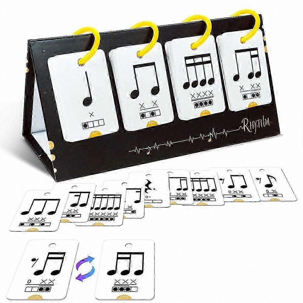 Musical Notation Practice Deck Builds Sight Reading Fluency and Beat Timing for Keyboard Strings