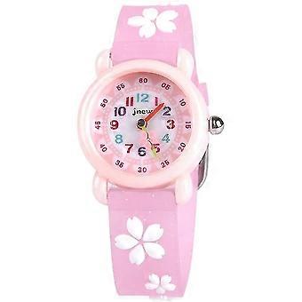 Flower Design Montre imperméable à l’eau pour les enfants