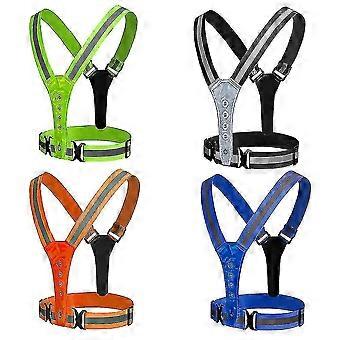 Led Reflective Vest High Visibility Led Reflective Safet Running Lights