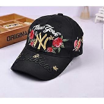 NY Popular Pink Hat Women's Hat Embroidery Travel Hat 1pcs