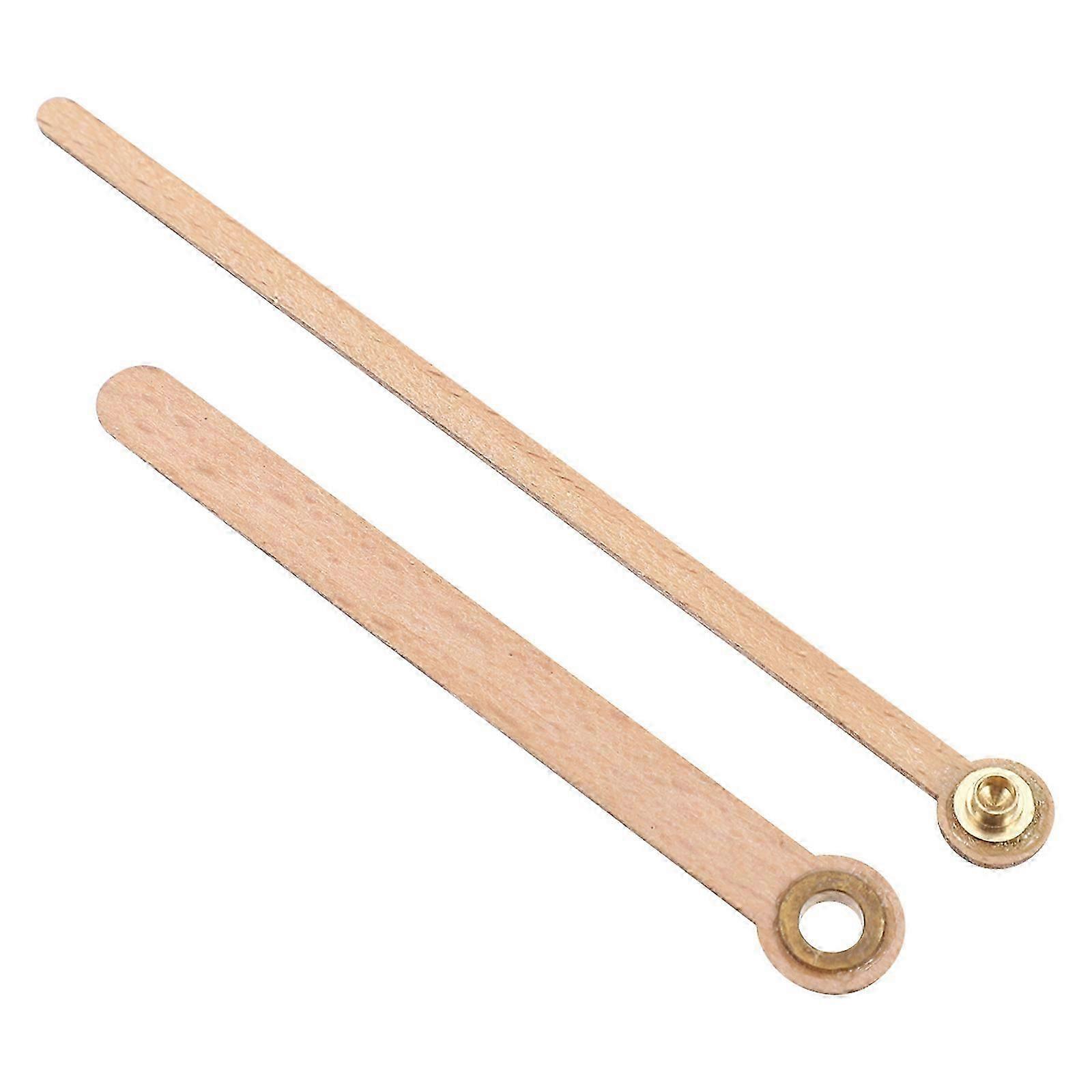 Wooden Clock Pointer Replacement Tool for Quartz Wall Clocks, Simple Design, 1 Set