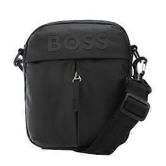 Boss Mens Stormy Tonal Logo Reporter Bag
