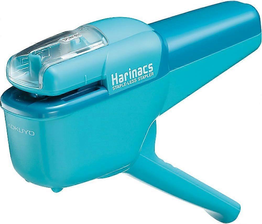 Stapleless Stapler, 10-sheet binding, Light Blue