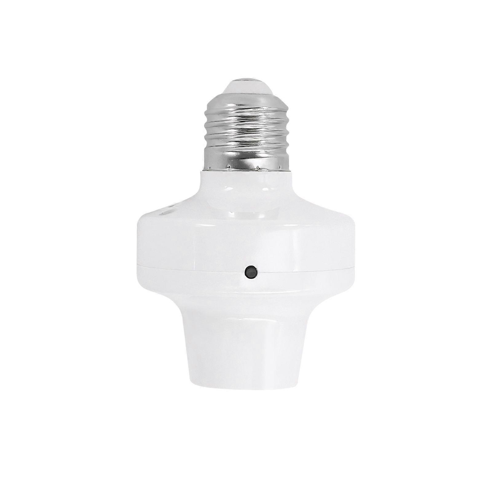 Smart Lamp Holder with Remote Access Voice Control E27 Base Universal Compatibility Timer Function Light Bulb Holder Lamp Socket
