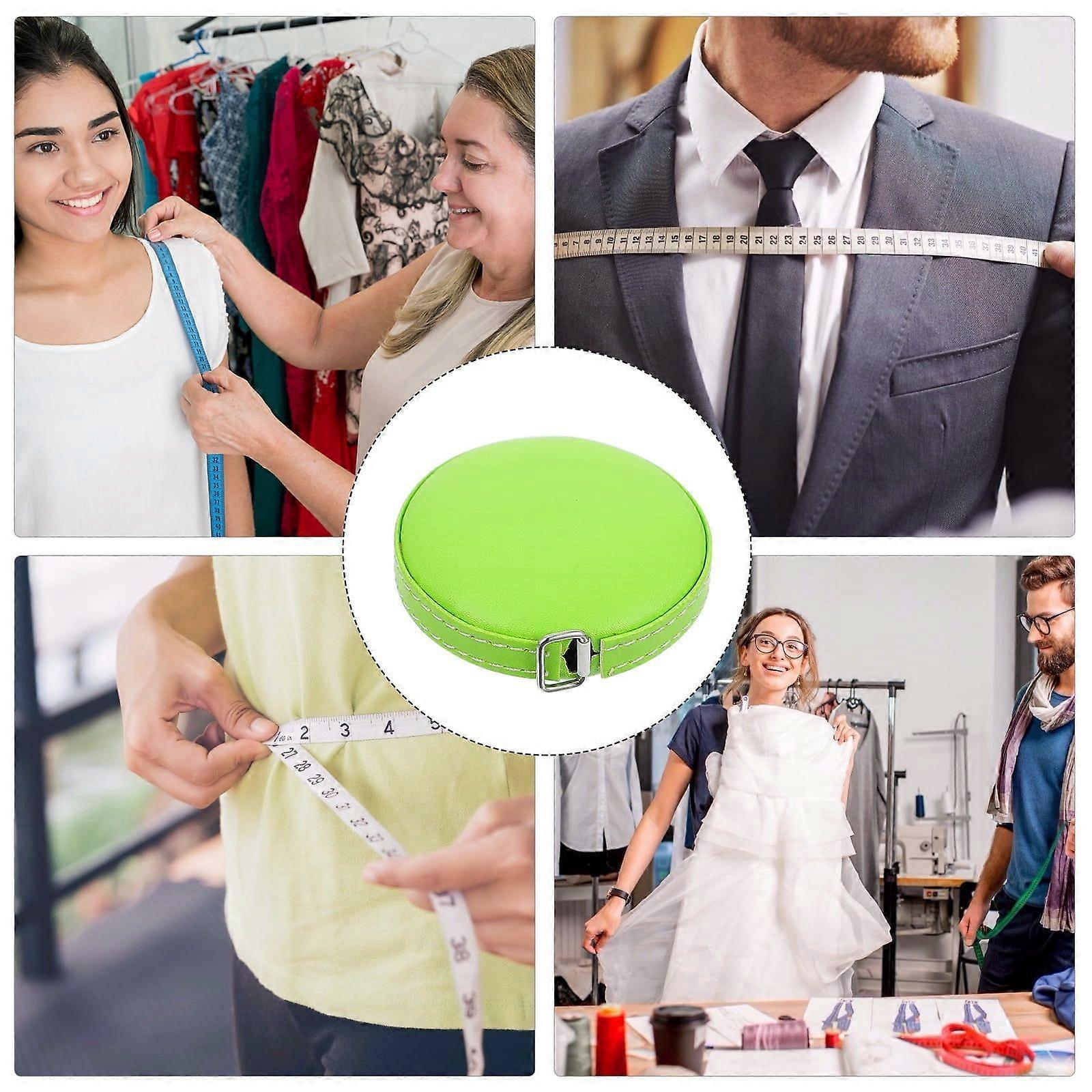Multipurpose Tape Measure Practical Measuring Leather Tailoring Body Retractable