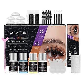 2 in 1 Lash Lift and Brow Lamination Kit for SalonQuality LongLasting Curl and Glossy Finish