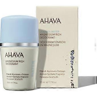 Ahava Magnesium Rich Deodorant 50ml - Deodorant with Magnesium from the Dead Sea