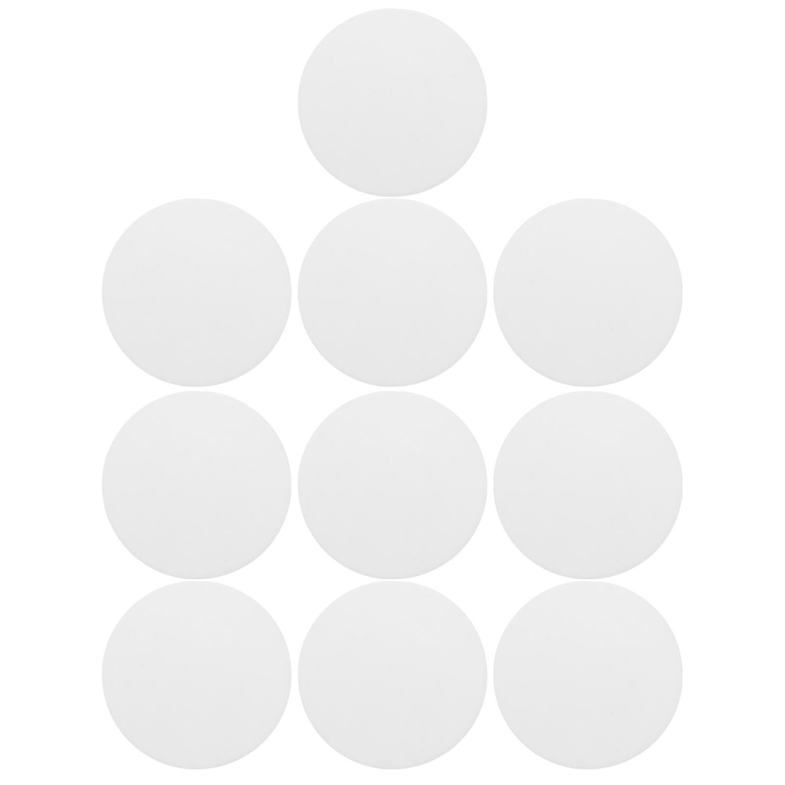 10pcs Acrylic Light Diffuser Sheet, Round LED Lighting Diffuser Panel, Ceiling Cover Plate, LED Backlight Panel, Home Lighting Accessory