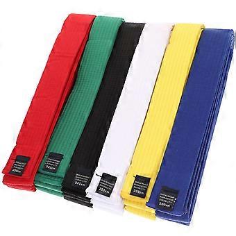 Karate-Trainingsgürtel, mehrfarbig, Baumwolle, Taekwondo-Gürtel, 12er-Packung