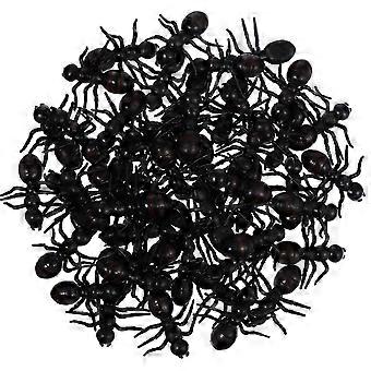 50 PC Bulk Toy Simulated Ants Toy Prank Toy Cupcake Toppers Fake Ant Toy Rubber Prop