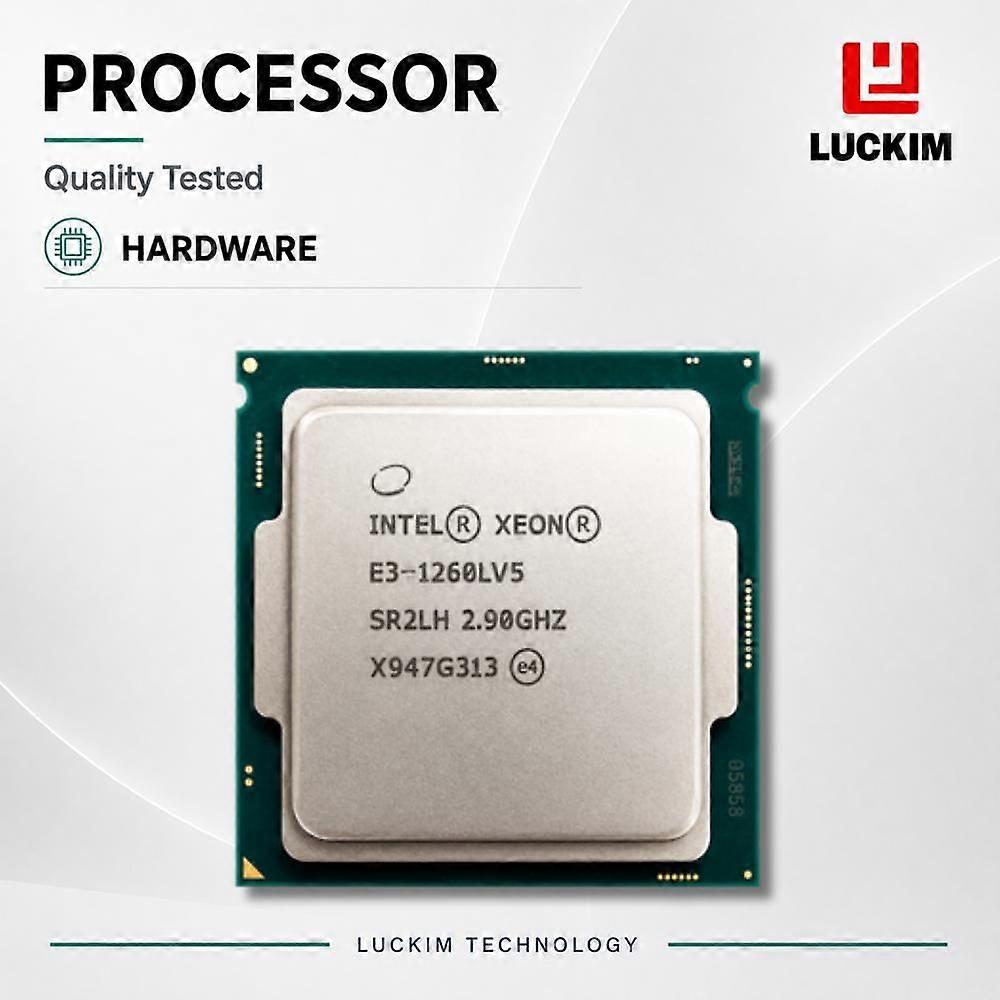 E3-1260LV5 4-Core 8-Thread Server CPU Processor 2.9-3.9GHz 8MB Cache LGA1151 45W