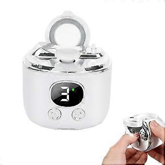 Cortador de unhas elétrico - Aparador e lixador automático, portátil e seguro para cuidados familiares