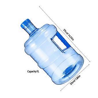 Seau d'eau de camping pour le stockage, pichet d'eau minérale bleu pour animaux
